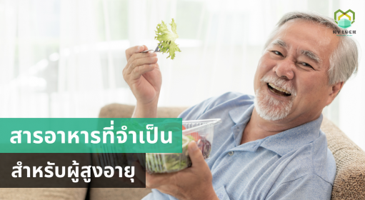 สารอาหารที่จำเป็นสำหรับผู้สูงอายุ